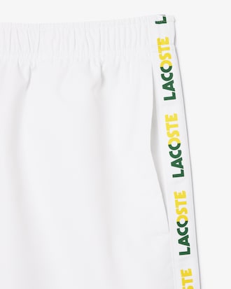 Men's Logo Stripe Tennis Shorts