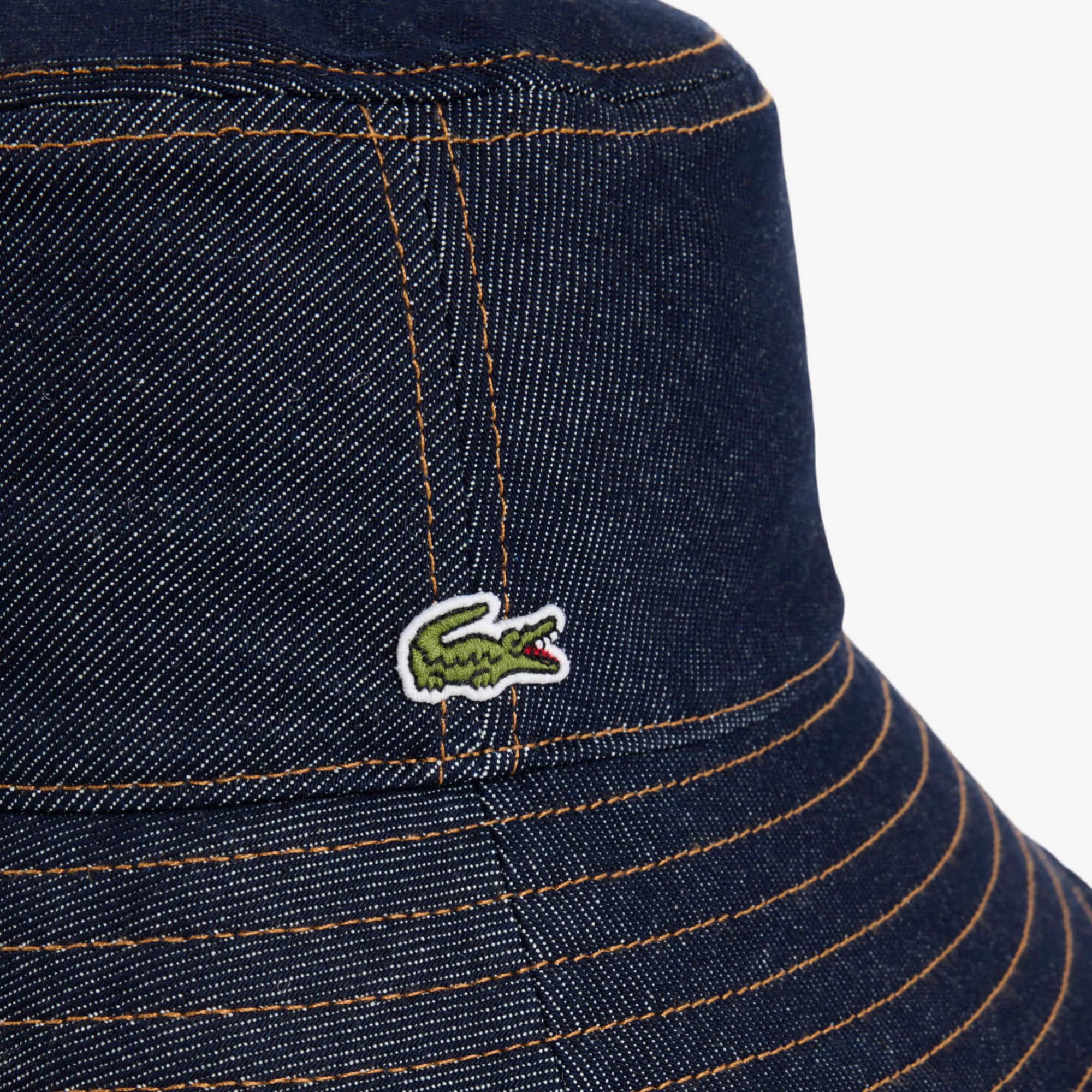 Cotton Denim Bucket Hat