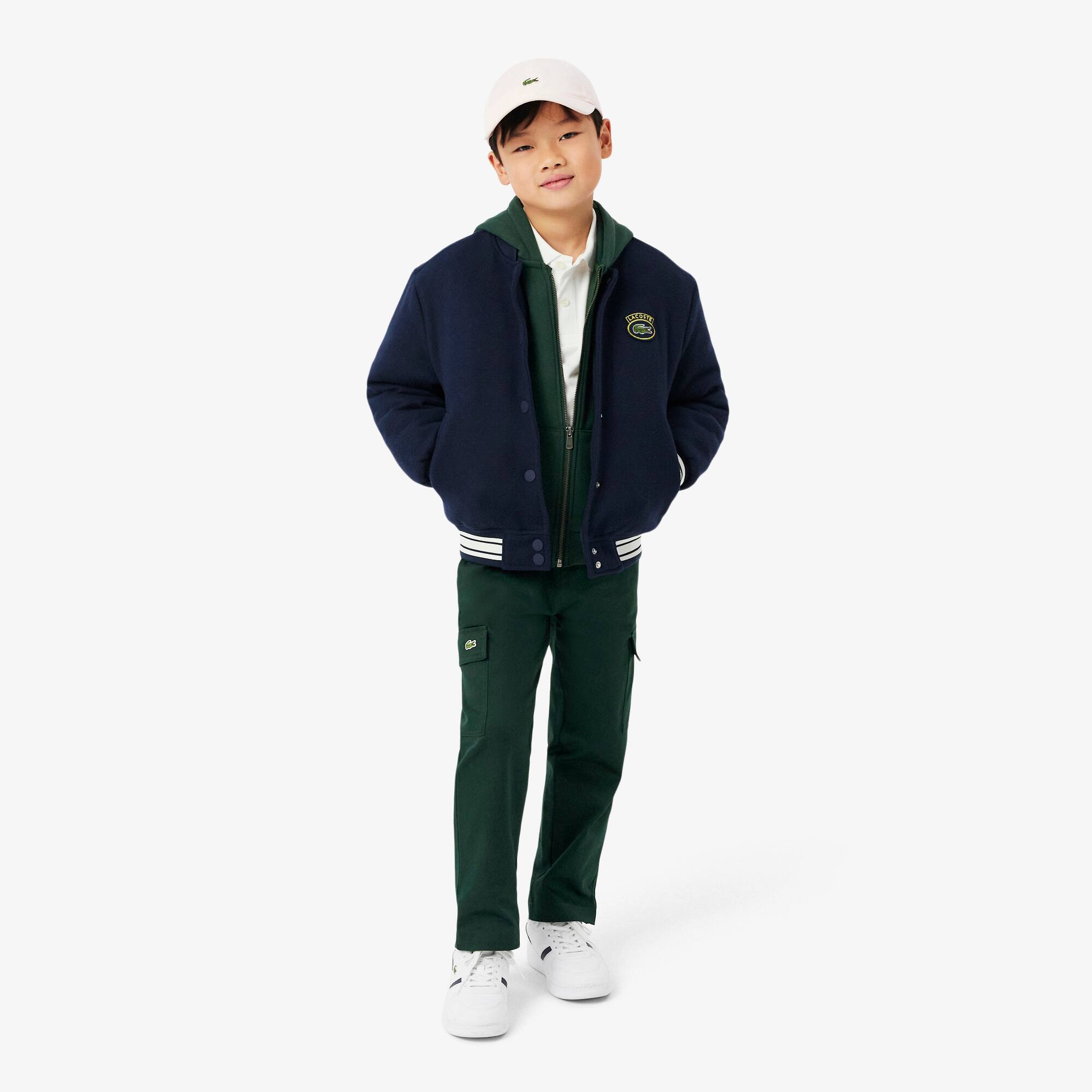 Kids' Printed Fleece Zip-Up Hoodie - Teens Sweaters & Sweatshirts