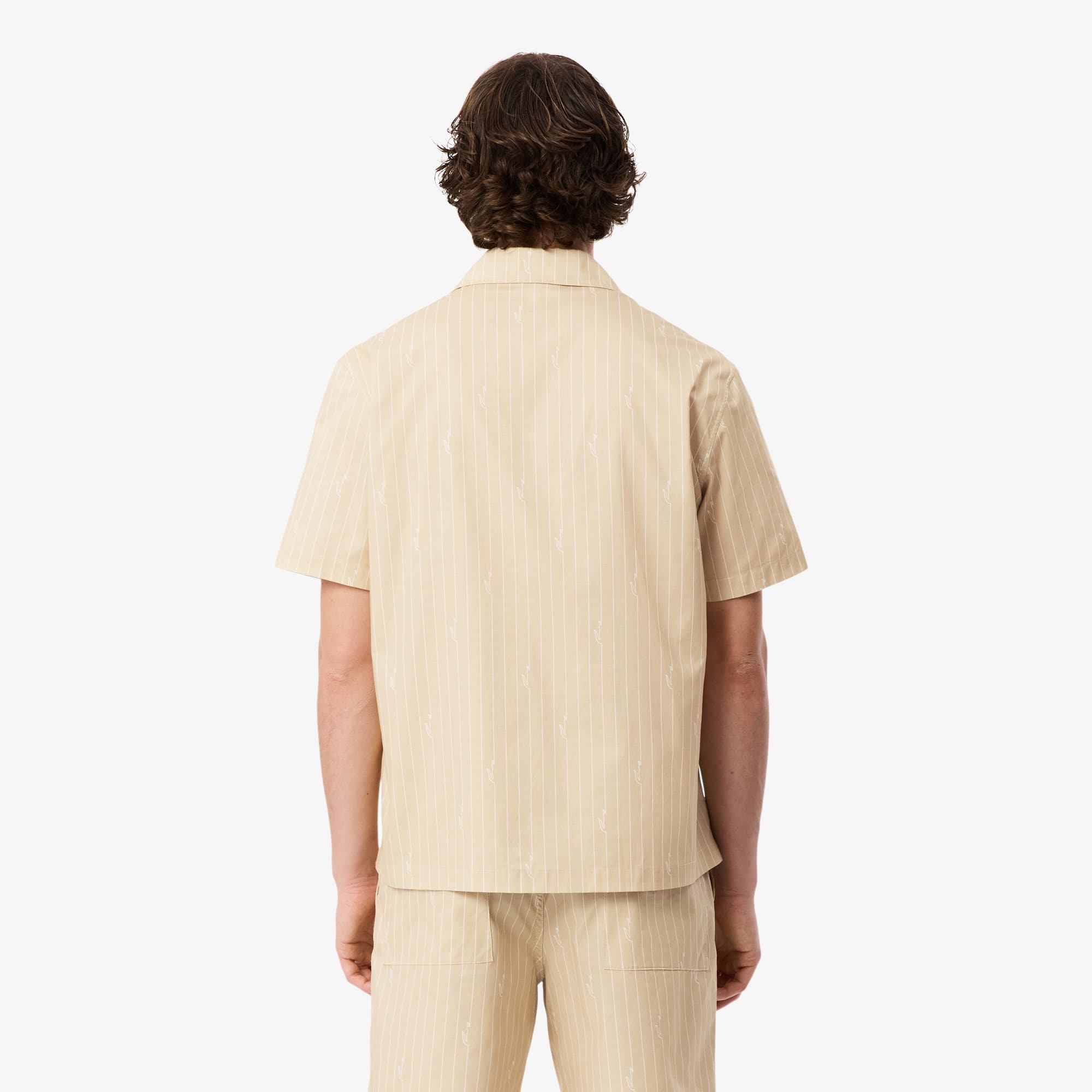 Relaxed Fit Print Twill Shirt