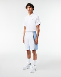 Men's Regular Fit Recycled Fiber Tennis Shorts