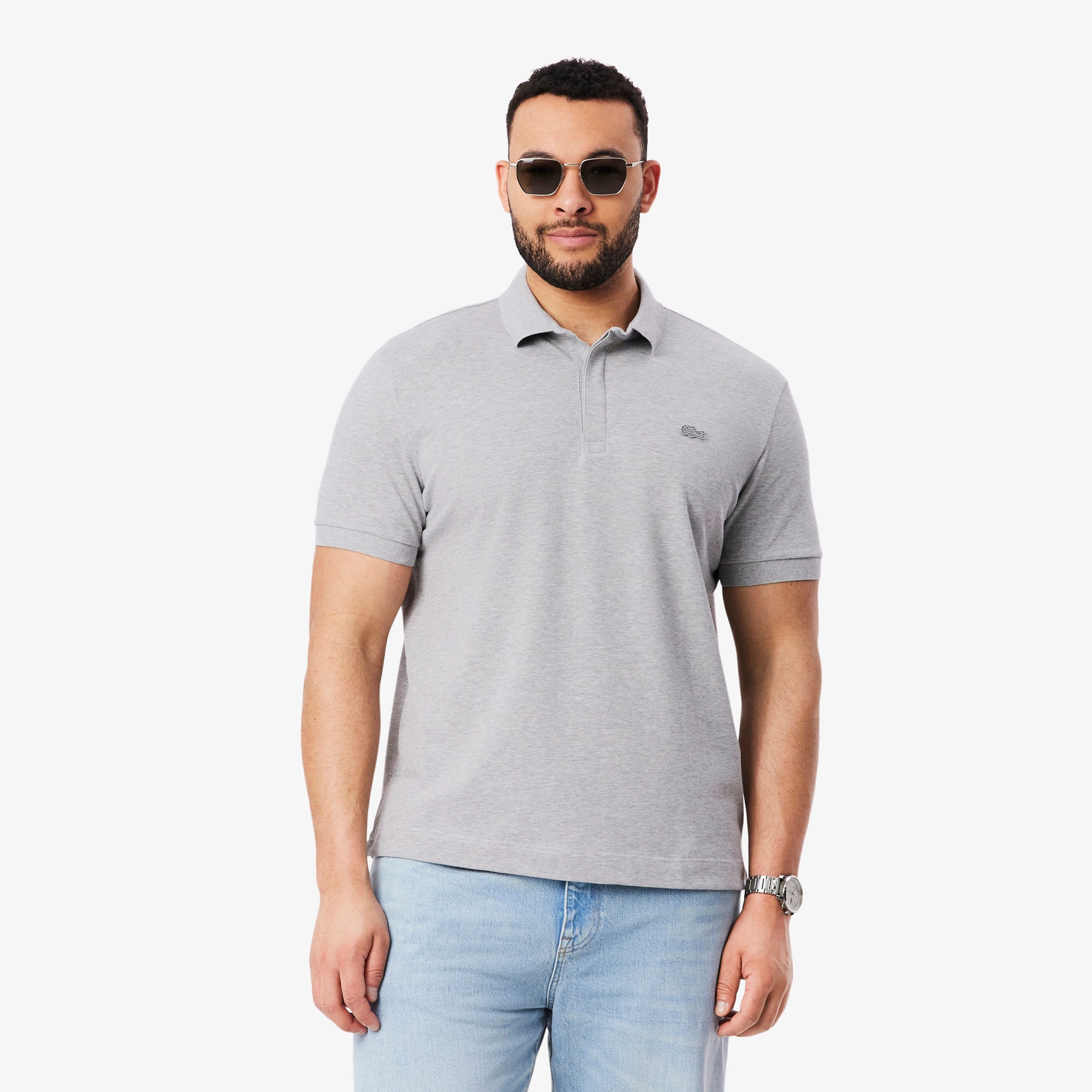 Men's Regular Fit Paris Stretch Piqué Polo - Polo Shirts - New In