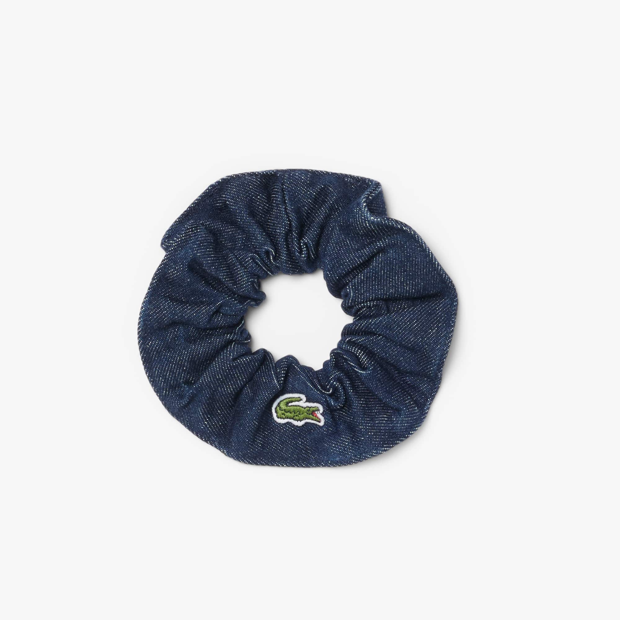 Denim Hair Scrunchie