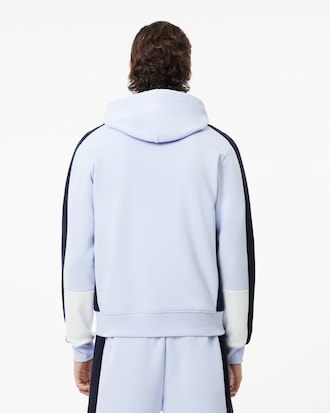 Men's Zip-Up Colorblock Hoodie