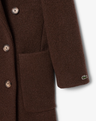Women's Double-Breasted Wool Coat