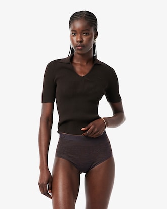 High Waist Mesh Briefs