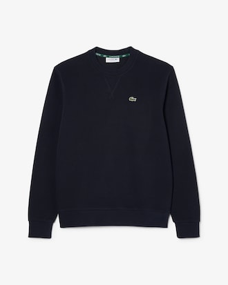 Women's Relaxed Fit Piqu&eacute; Crew Neck Sweatshirt