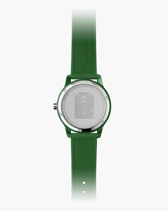 Men's Green Silicone Strap 12.12 Watch