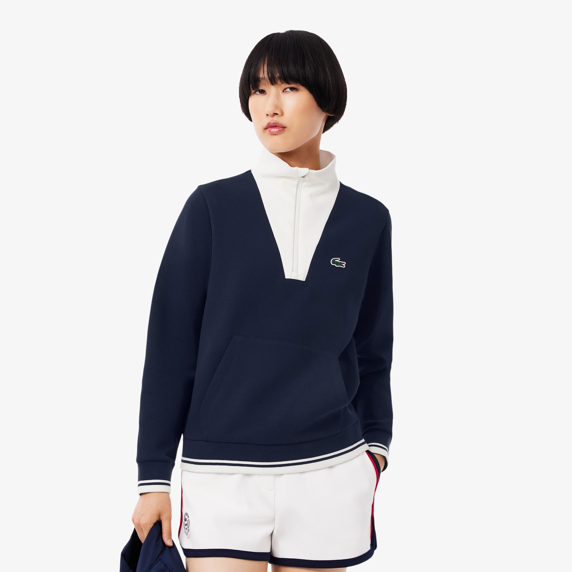 トップス navibvl1piu1uguale3 SPORT COMFORT Women's Tennis Heritage UV Protect Sweatshirt - Sweaters