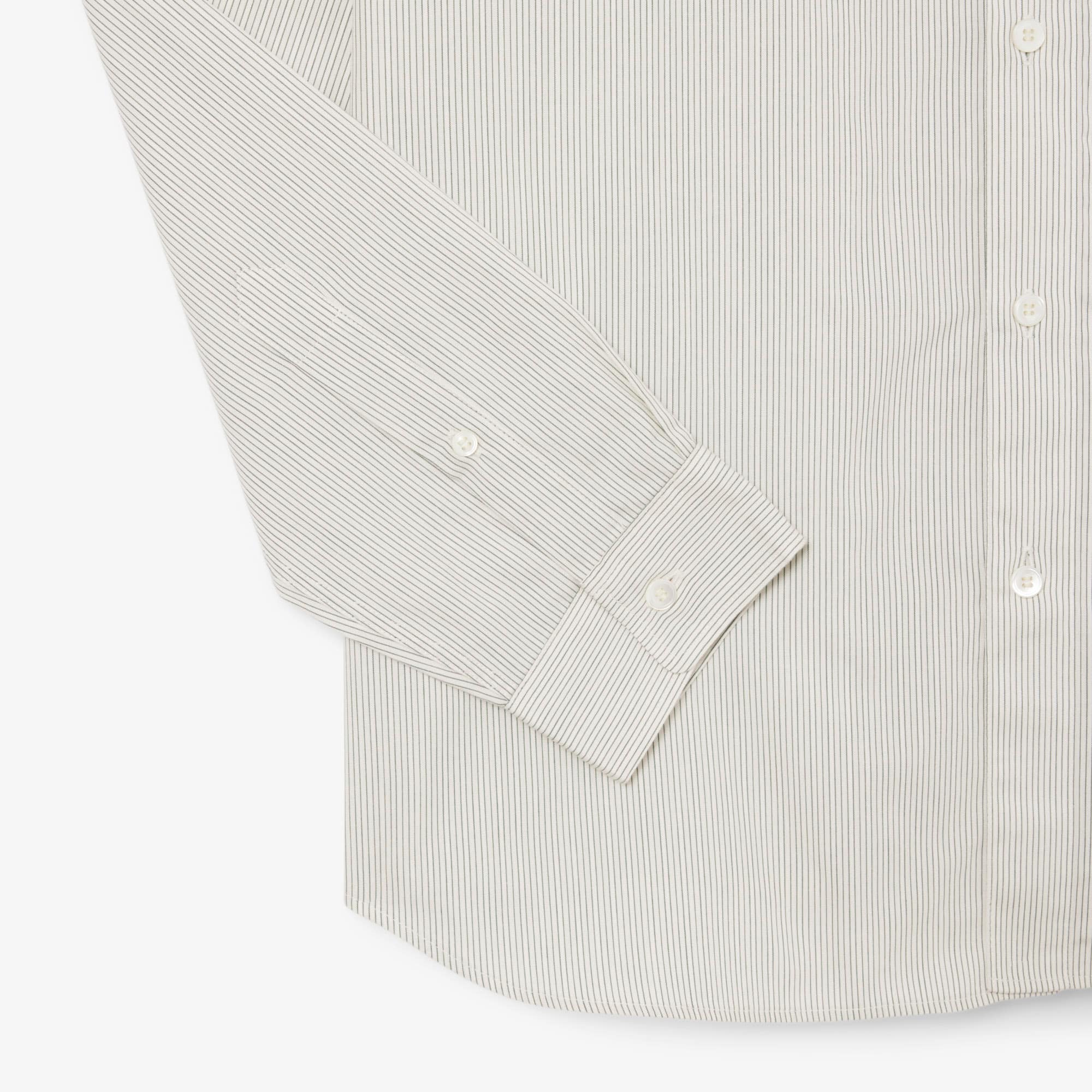 Men's Regular Fit Striped Button Down Shirt