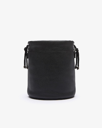 Croco Crew Leather Bucket Bag