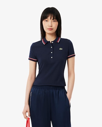 Women's L.12.D Slim Fit Jersey Polo