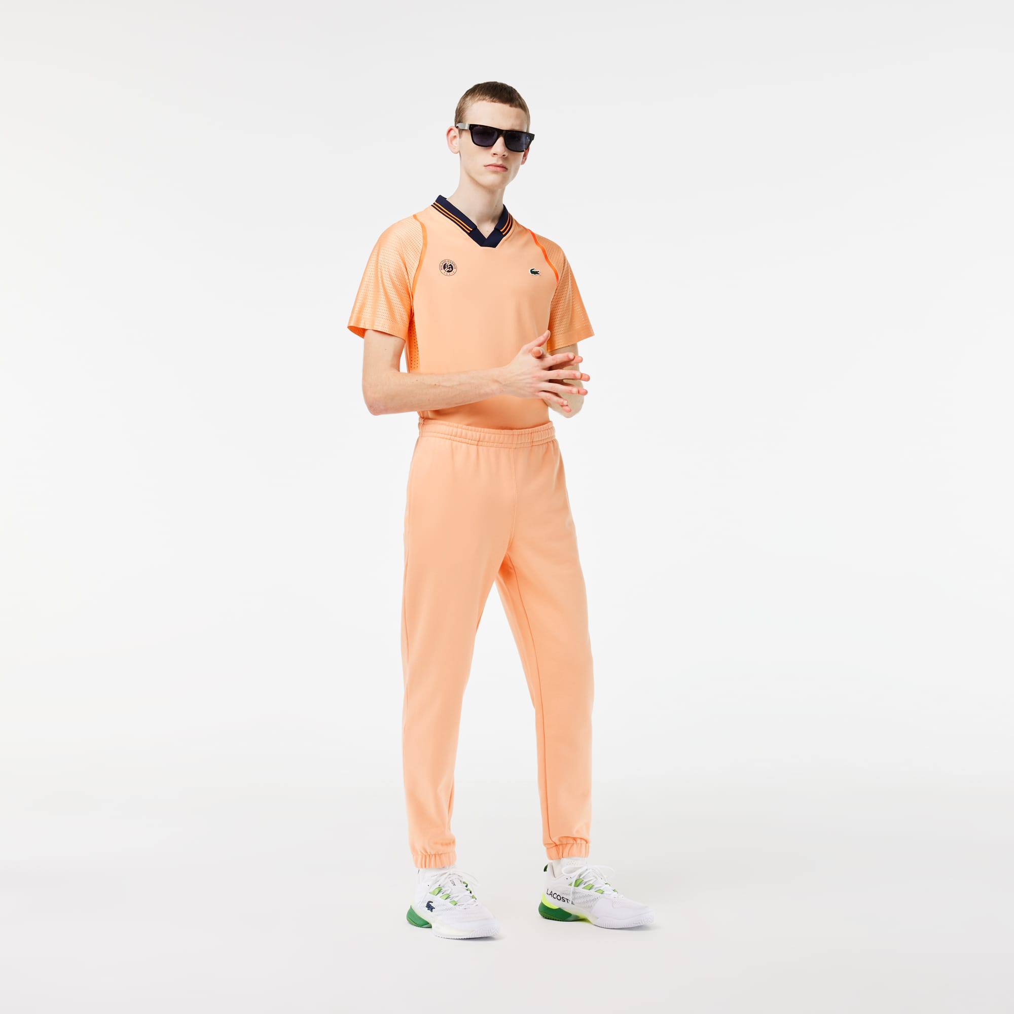 Lacoste Roland Garros ワンピース Lacoste x Roland Garros Sport Edition Unisex Umpire Polo