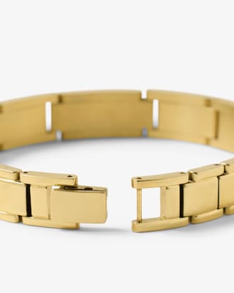 Gold Plated Link Bracelet