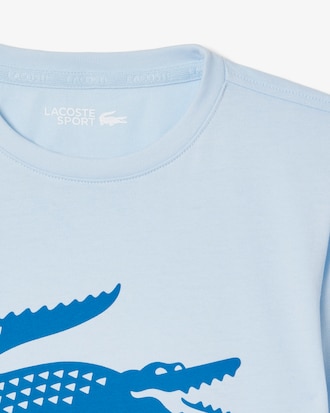 Kids' Oversized Technical Cotton Tennis T-Shirt