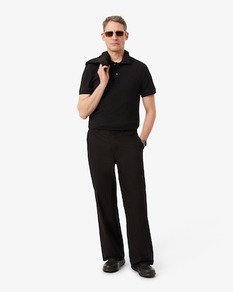 Polo De Punto Acanalado Classic Fit