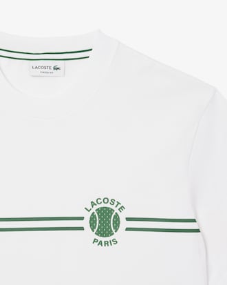 Men's Printed Embroidered Cotton Jersey T-Shirt