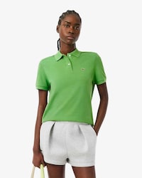 Women's Regular Fit Supple Petit Piqu&eacute; Polo