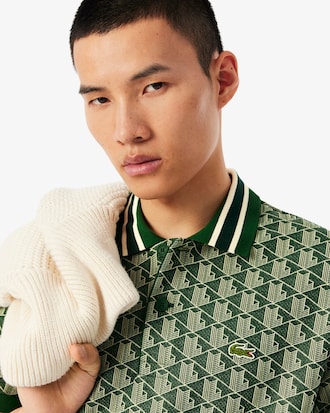 Men's Classic Fit Monogram Polo