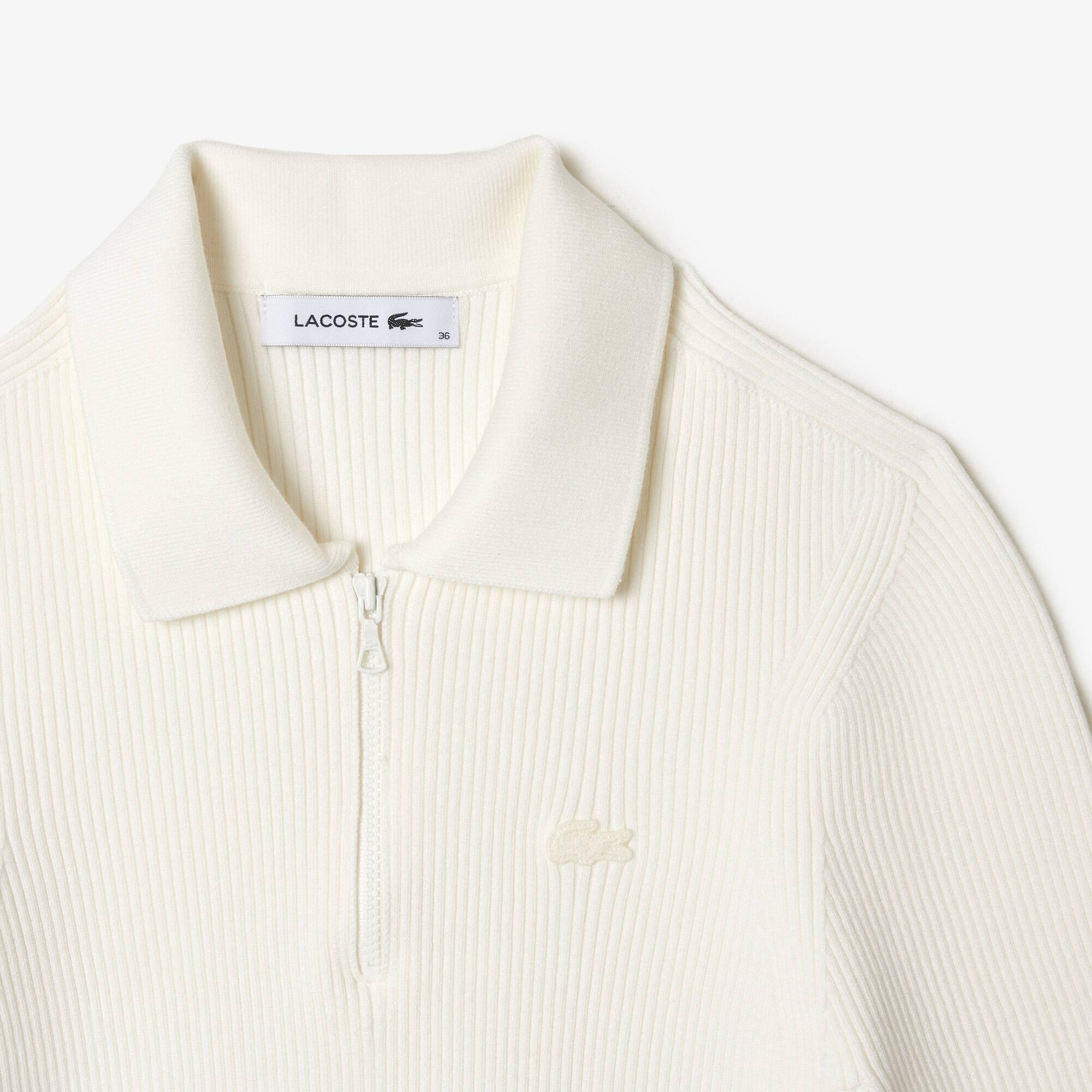 Tシャツ・カットソー LACOSTE Woman Polo Shirt White PF7839 001 Lacoste women's regular fit cotton polo shirt pf7839 White