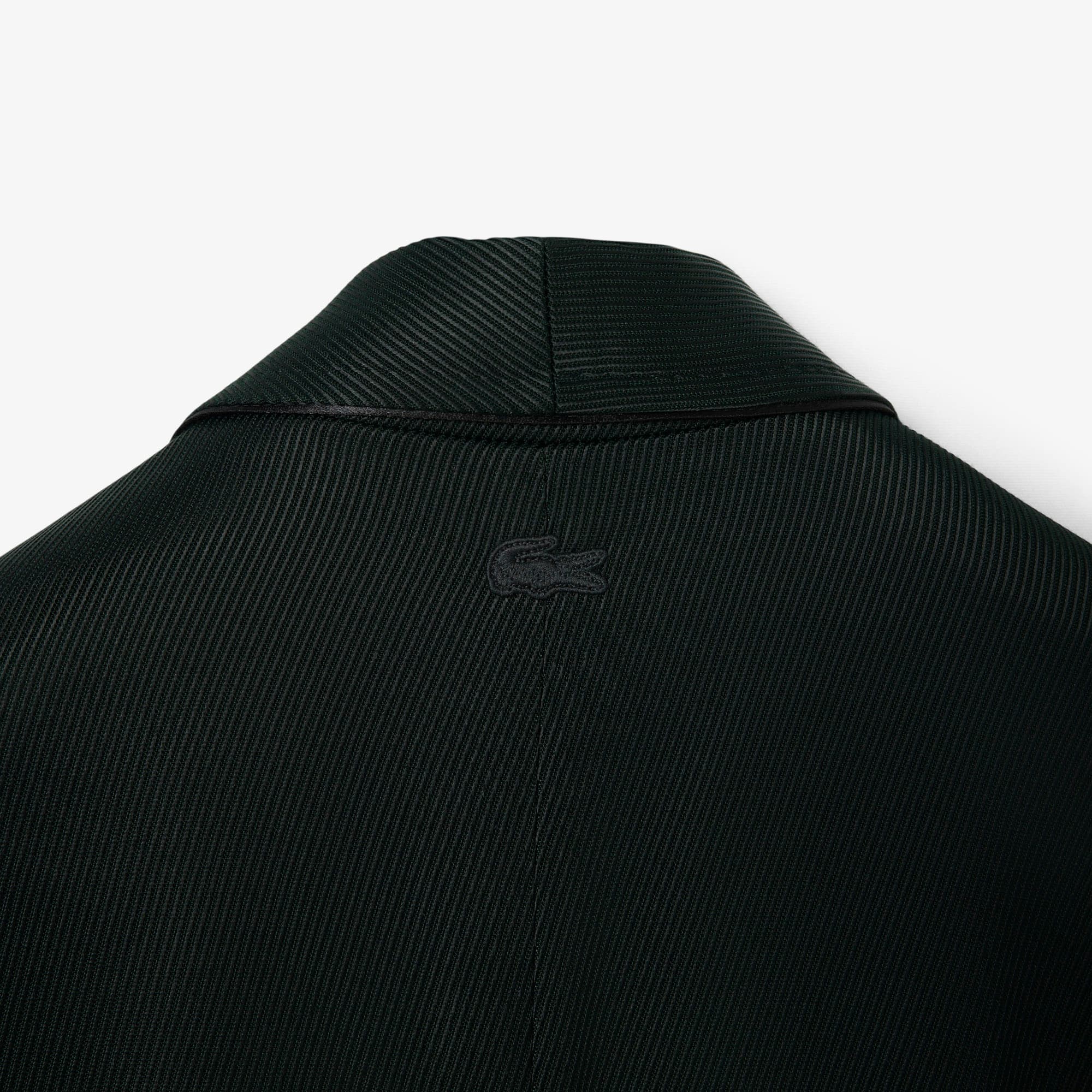 Runway Satin Shawl Neck Blazer