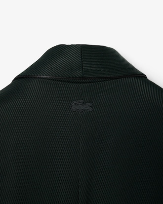 Runway Satin Shawl Neck Blazer
