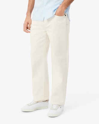 Men's 5-Pocket Straight Cut Indigo Jeans