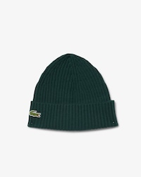 Unisex Rib Knit Brushed Wool Beanie