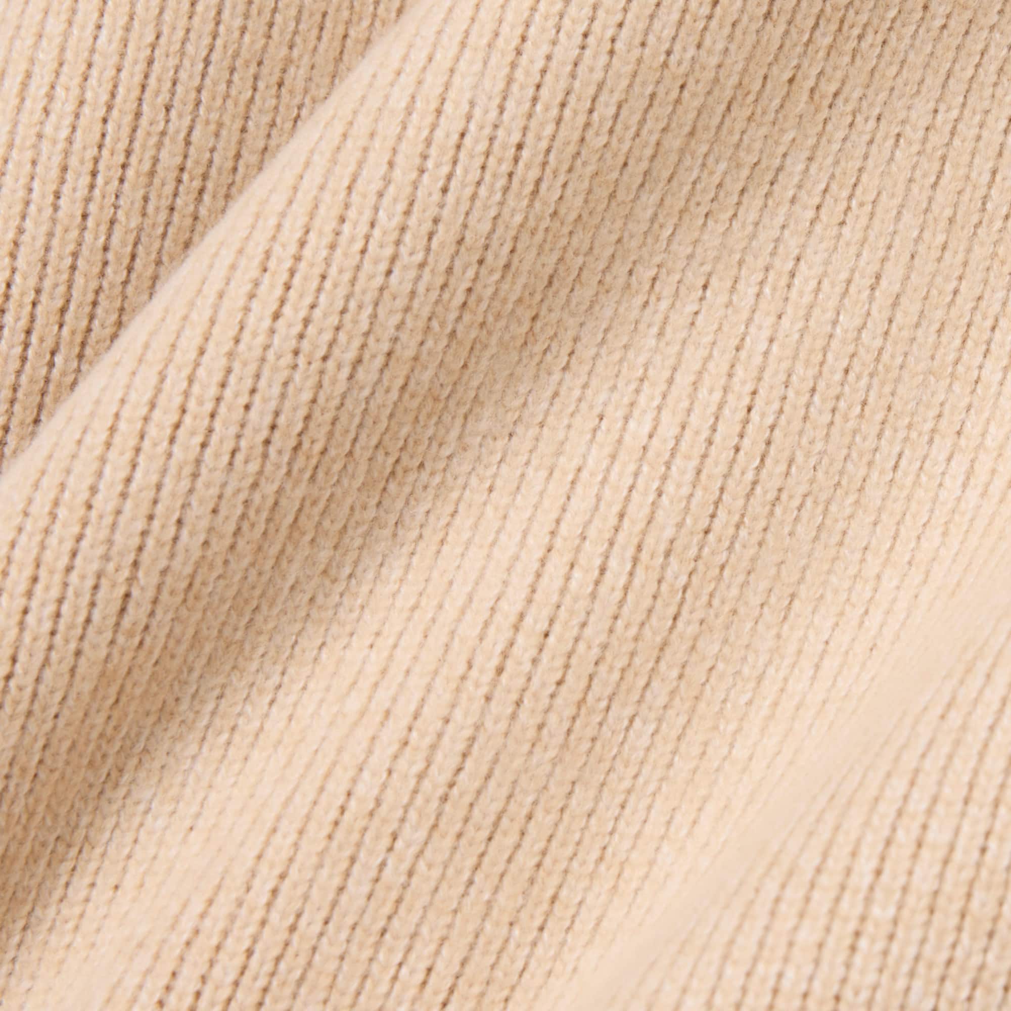 Oversized Ribbed Polo Collar Sweatshirt