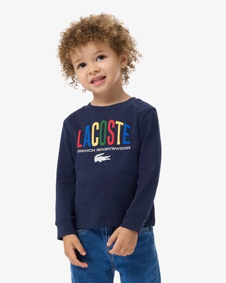 Long-Sleeved Printed T-shirt