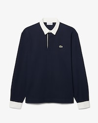 Polo de Rugby de Tejido Jersey de Corte Holgado