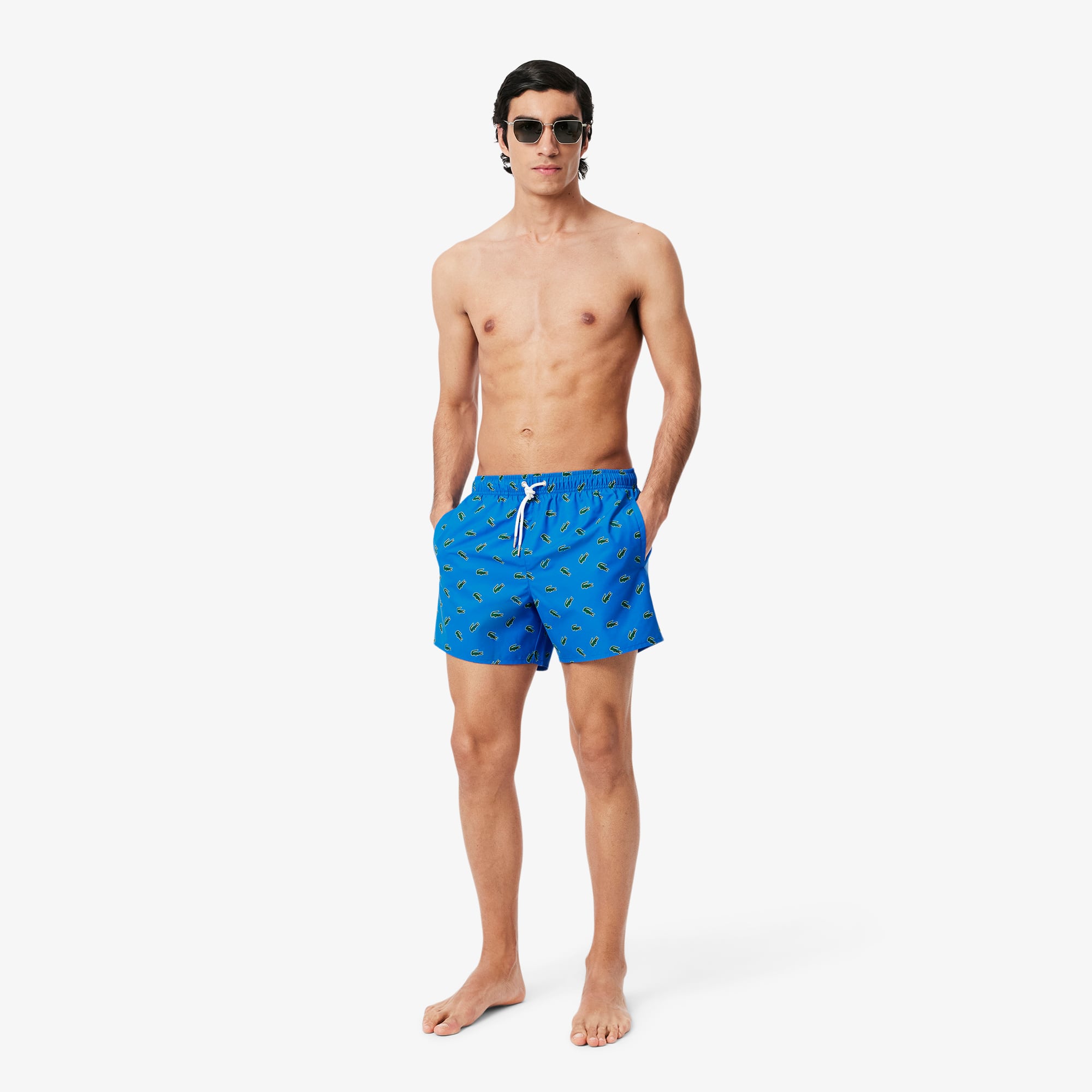 Men's Crocodile Print Swim Trunks - Shorts & Swim - New In 2026