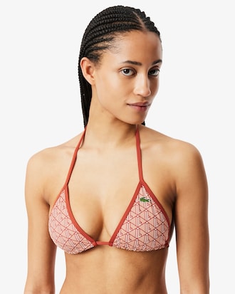 Women's Printed Jersey Swim Top