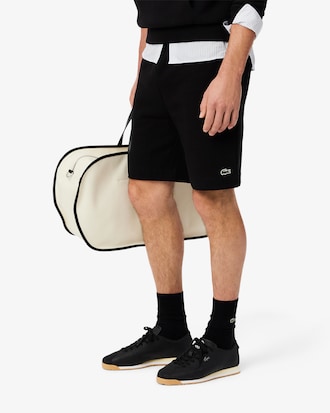Shorts De tela de corte regular para hombre