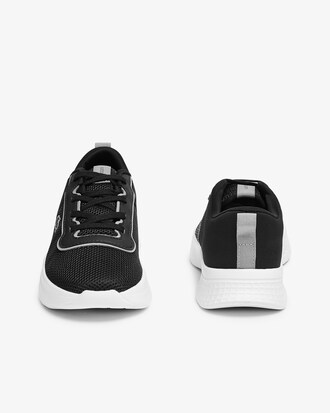 Kids' Court-Drive Textile Air Mesh Sneakers