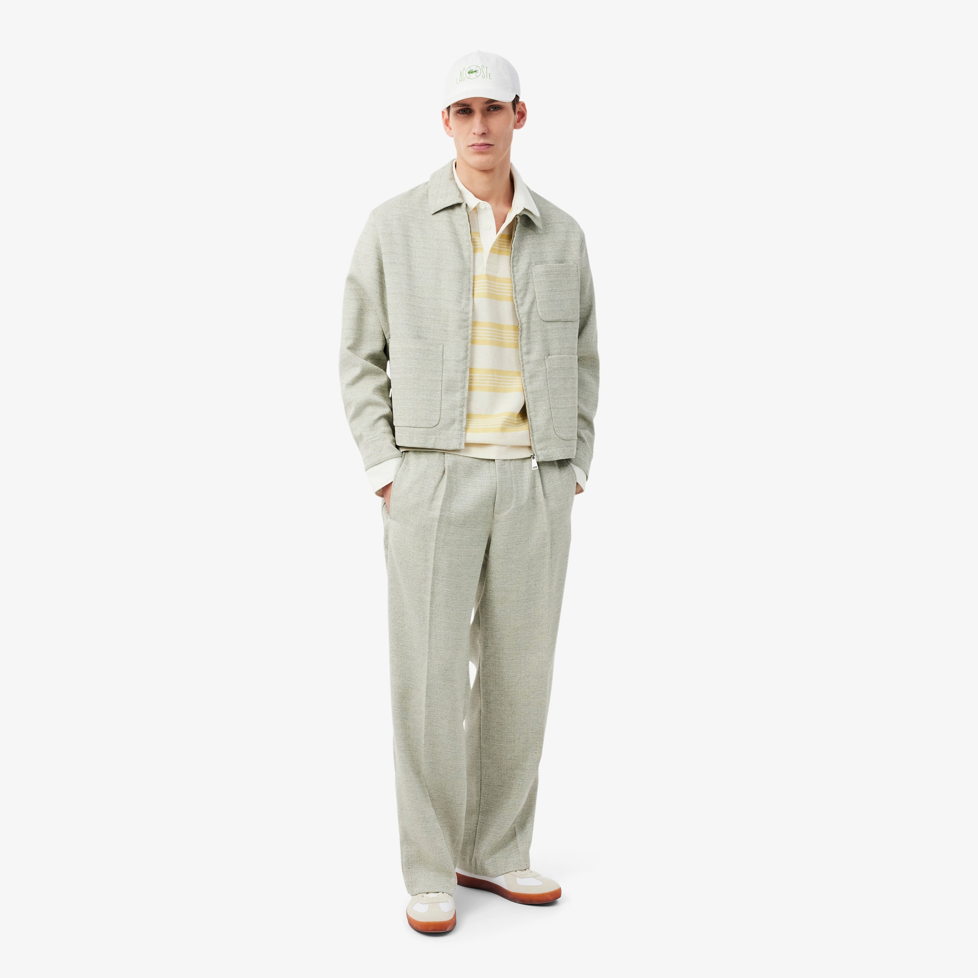 Printed Cotton Twill Cap - Caps & Hats - New In 2026 | Lacoste