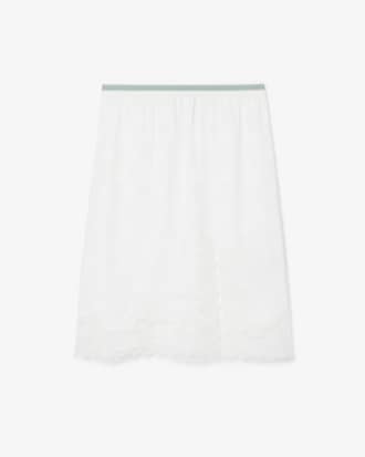 Runway Landscape Embroidery Tull Skirt