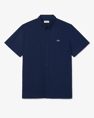 Regular Fit Short Sleeved Poplin Shirt