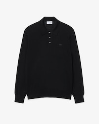 Cashmere Blend Polo Collar Sweater