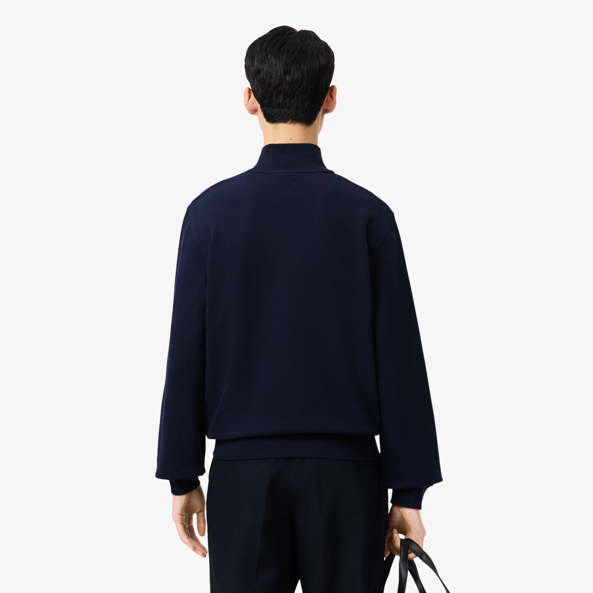 Men's Zip-Up Fleece Sweatshirt - Sweaters & Sweatshirts