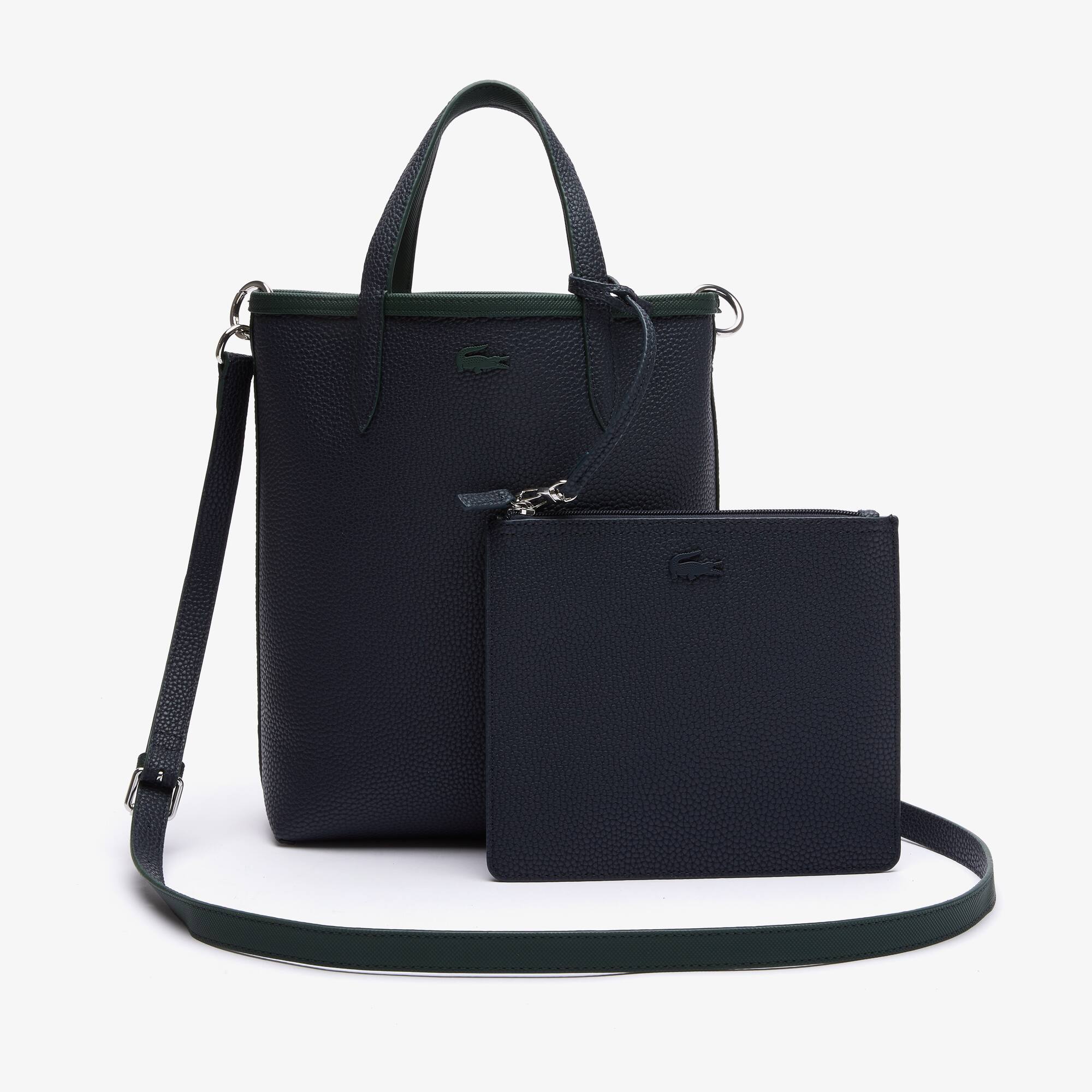 Anna Small Branded Canvas Tote - Bags - New In 2026 | Lacoste