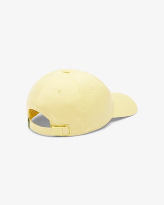 Unisex Crocodile Badge Cotton Twill Cap