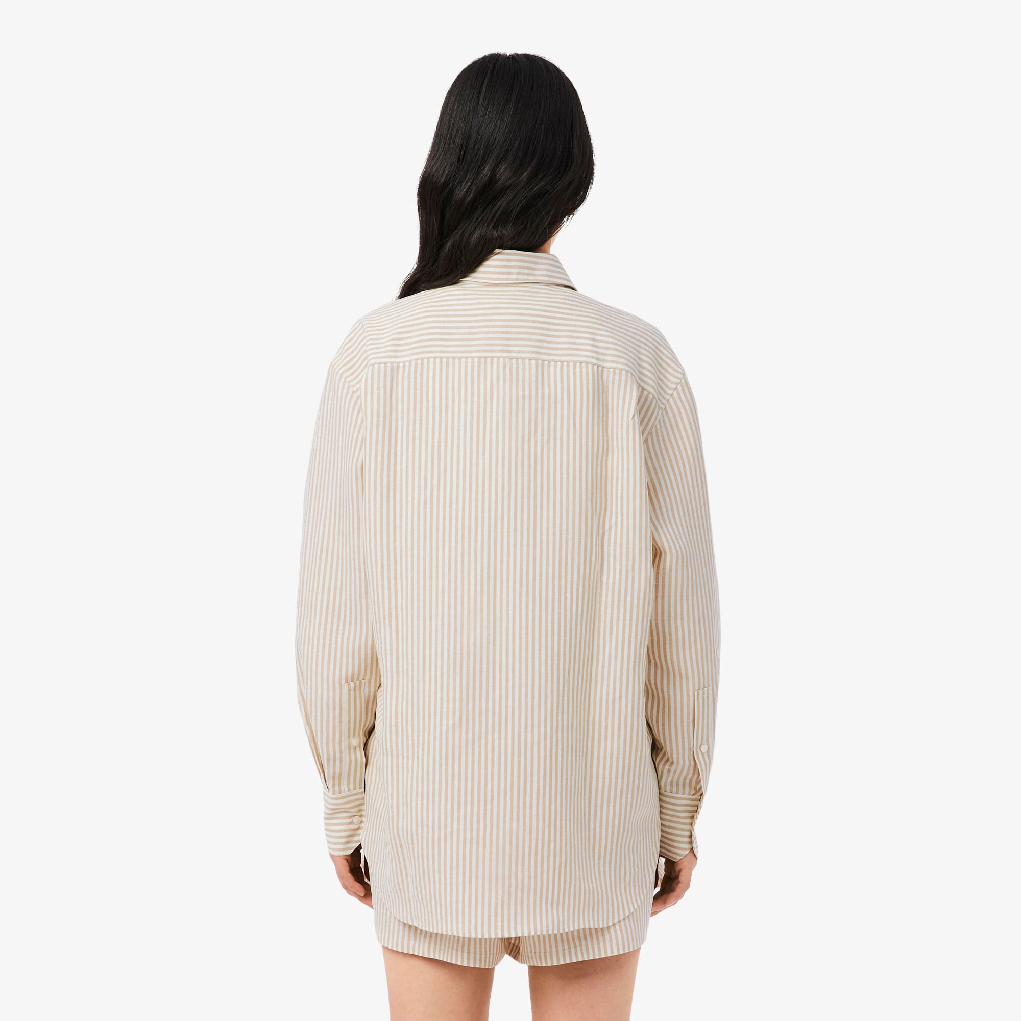Oversized Linen Blend Shirt