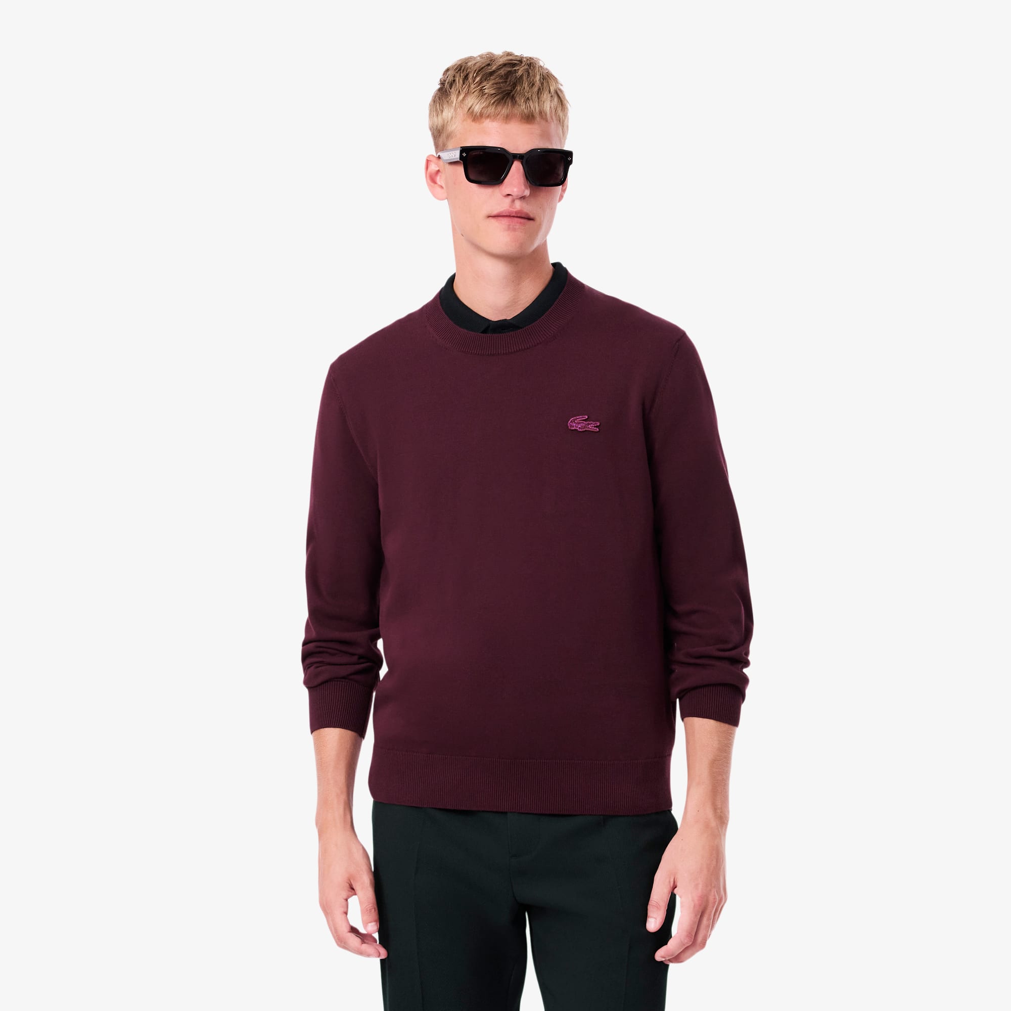 Cotton Crew Neck Sweater