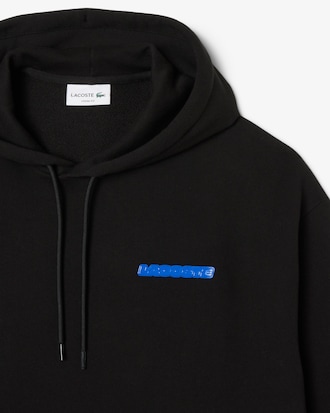 Men's Loose Fit Print Hoodie