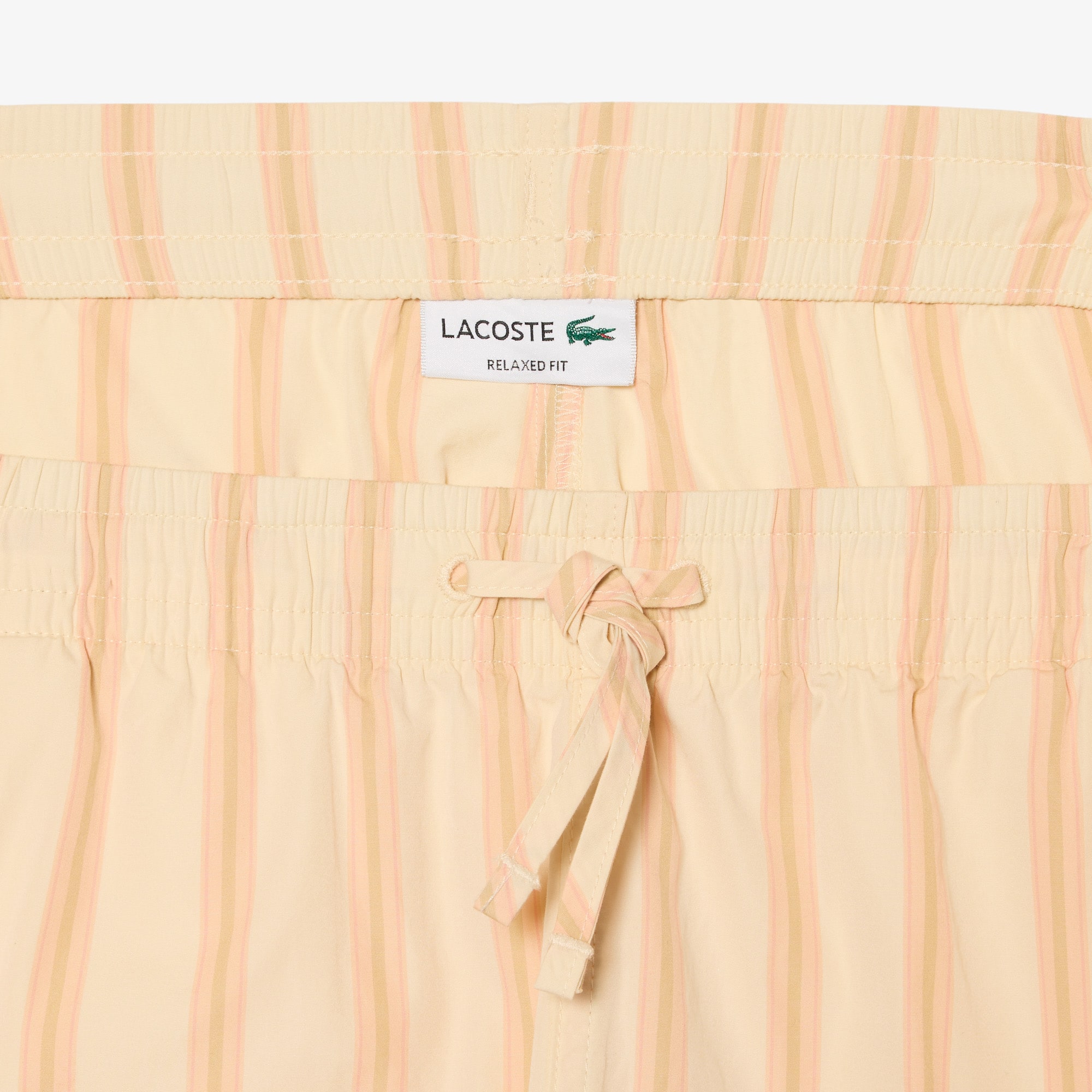 Striped Cotton Poplin Shorts