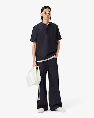 Runway Straight Leg Denim Jeans