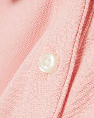 Girls' Scalloped Collar Piqu&eacute; Polo