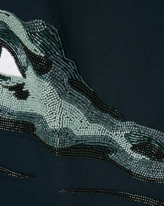 Runway Beaded Crocodile T-shirt