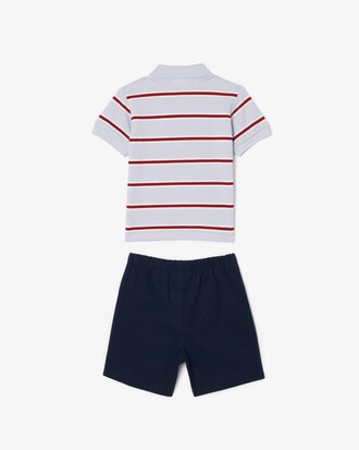 Babies' Striped Cotton Set
